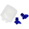 Pool Central Blue Molded Silicon Ear Plugs Swimming Pool Accessories with Case